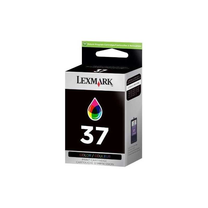 Lexmark 37 Couleur Cartouche authentique au meilleur prix