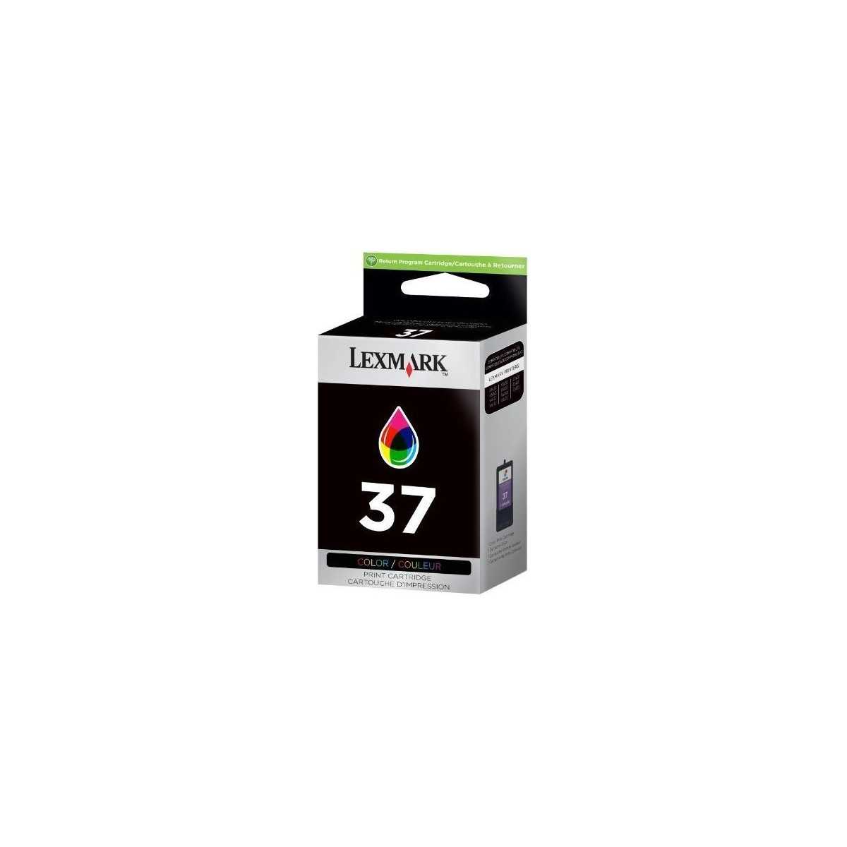 Lexmark 37 Couleur Cartouche authentique au meilleur prix Lexmark 37 Couleur Cartouche authentique au meilleur prix