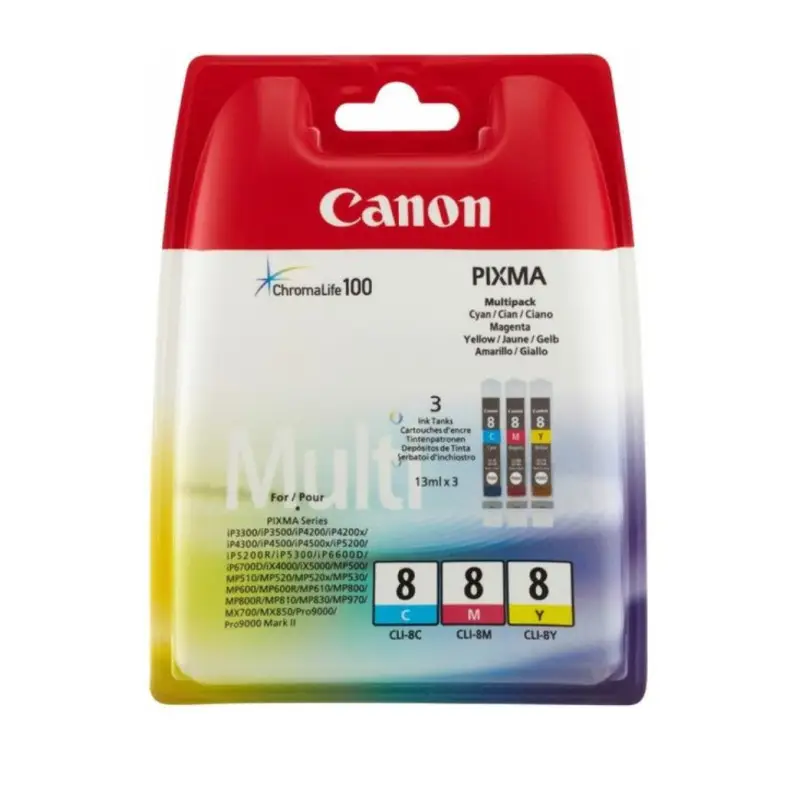 Canon CLI-8 Couleur Cartouches d'encre d'origine moins chères