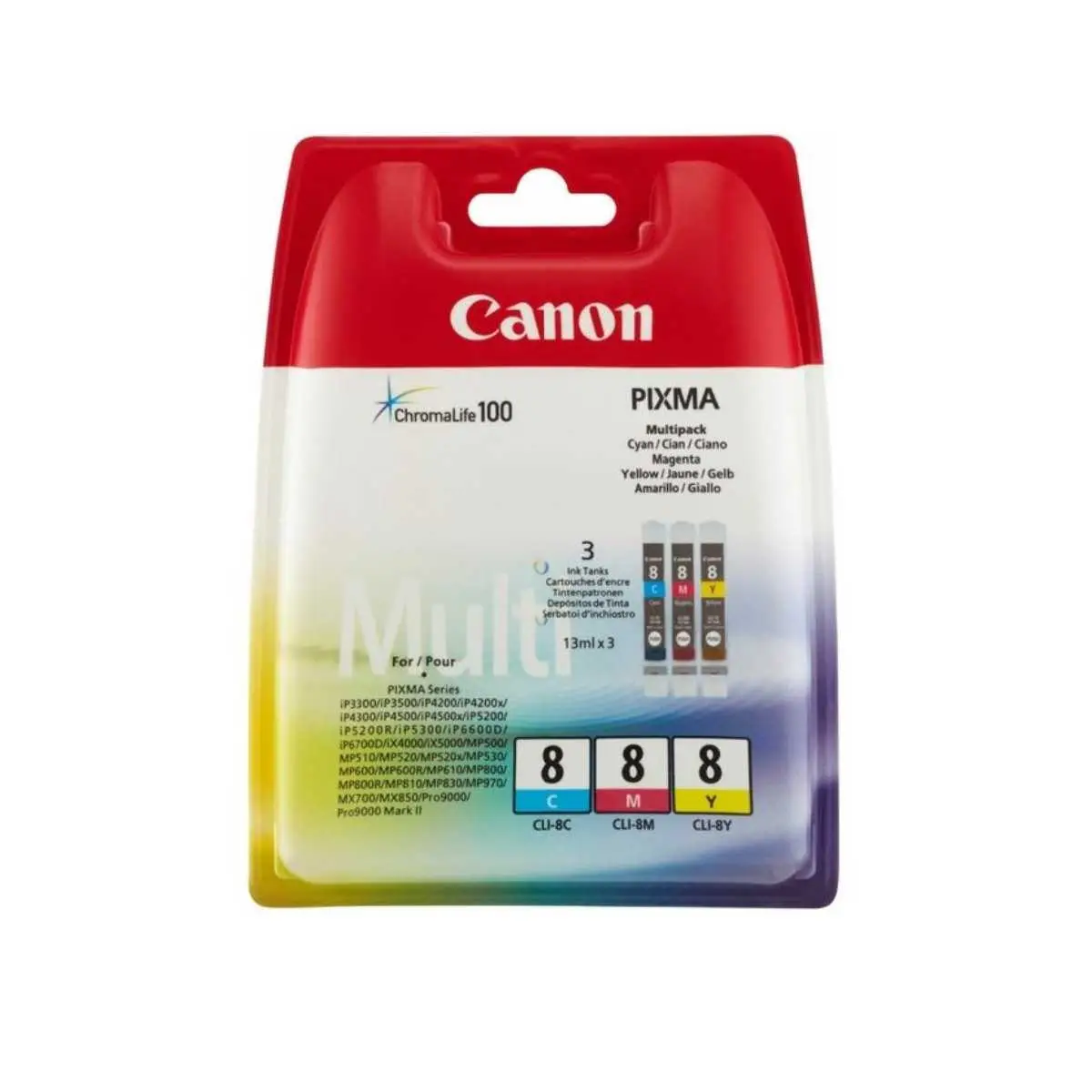 Canon CLI-8 Couleur Cartouches d'encre d'origine moins chères Canon CLI-8 Couleur Cartouches d'encre d'origine moins chères