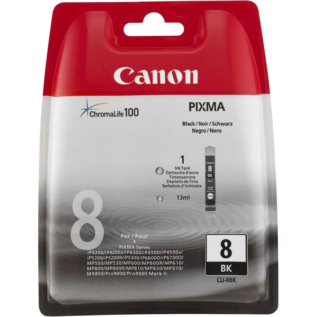 Canon CLI-8BK Noir Cartouche d'encre d'origine moins chère Canon CLI-8BK Noir Cartouche d'encre d'origine moins chère