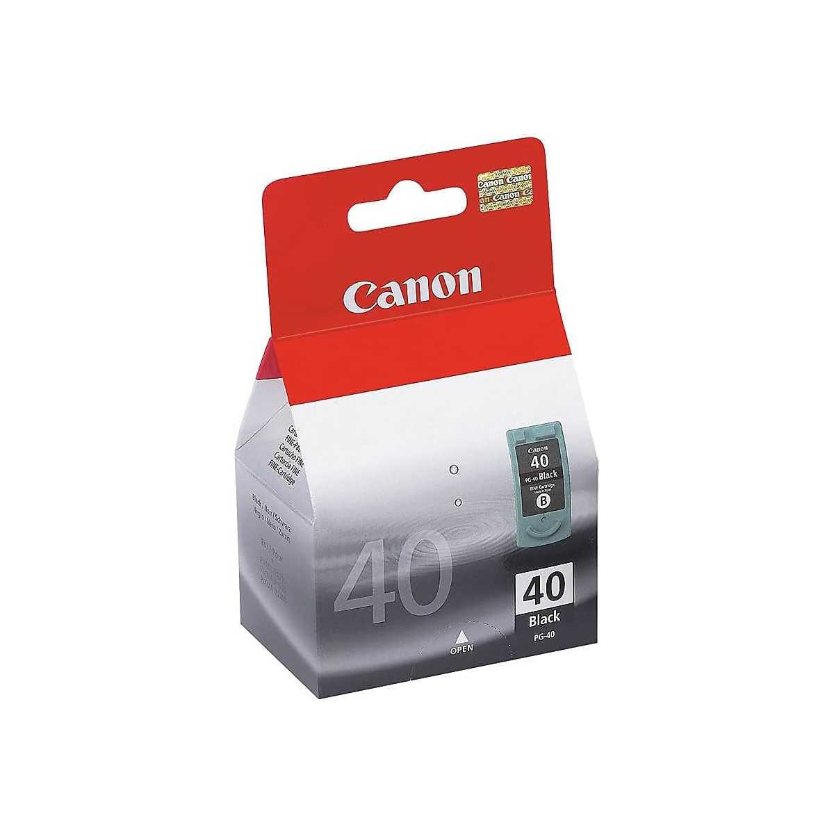 Canon PG-40 Noir Cartouche d'encre d'origine au meilleur prix Canon PG-40 Noir Cartouche d'encre d'origine au meilleur prix