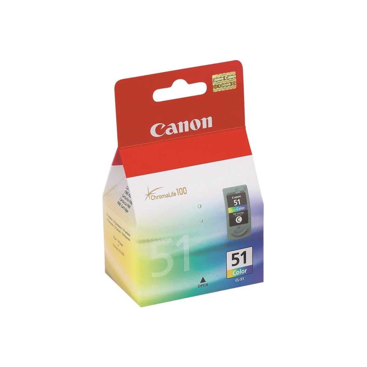 Canon CL-51 Couleur Cartouche d'encre d'origine au meilleur prix Canon CL-51 Couleur Cartouche d'encre d'origine au meilleur prix