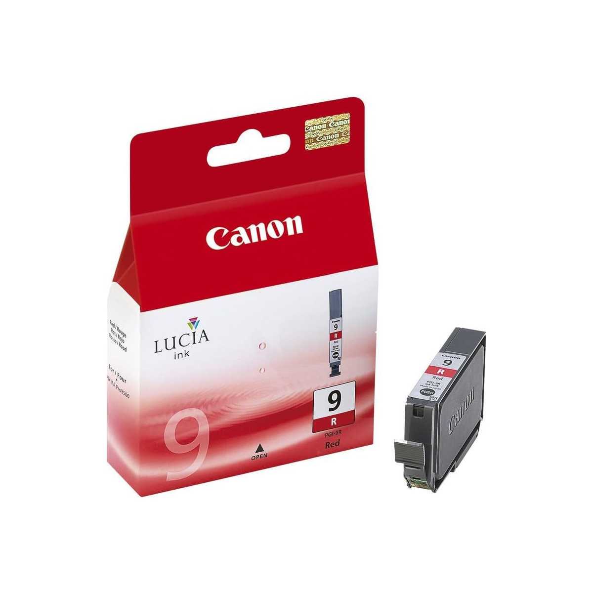 Canon PGI-9R Rouge Cartouche d'encre d'origine au meilleur prix Canon PGI-9R Rouge Cartouche d'encre d'origine au meilleur prix