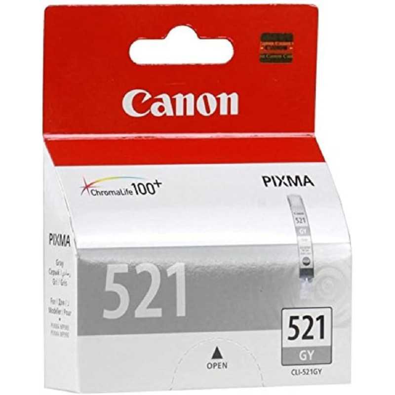 Canon CLI-521GY Gris Cartouche d'encre d'origine au meilleur prix