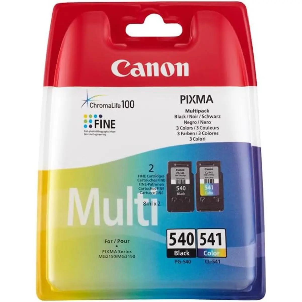 Canon PG-540/CL-541 Noir couleur Pack de cartouches authentiques au meilleur prix