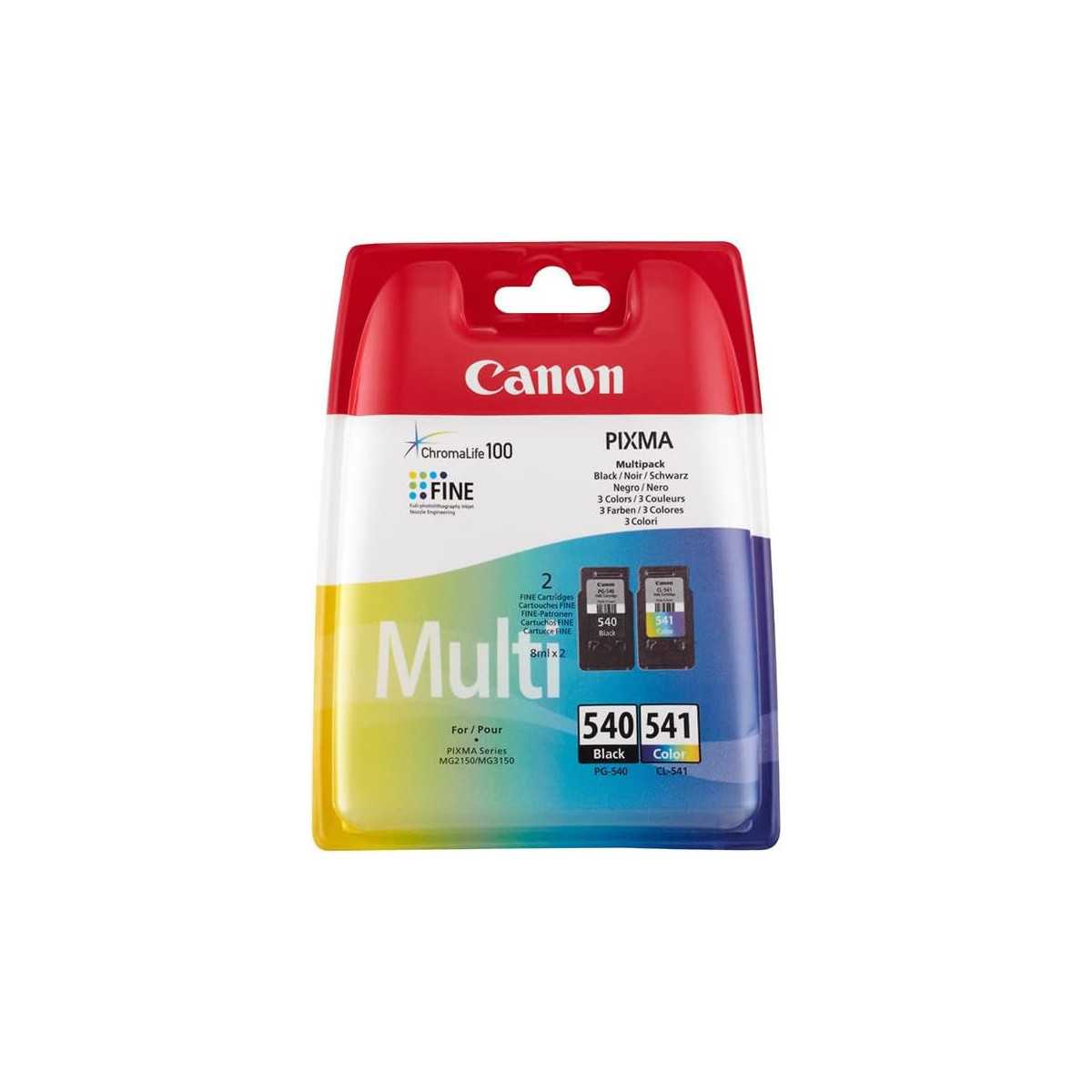 Canon PG-540/CL-541 Noir couleur Pack de Cartouches au meilleur prix Canon PG-540/CL-541 Noir couleur Pack de Cartouches au meilleur prix