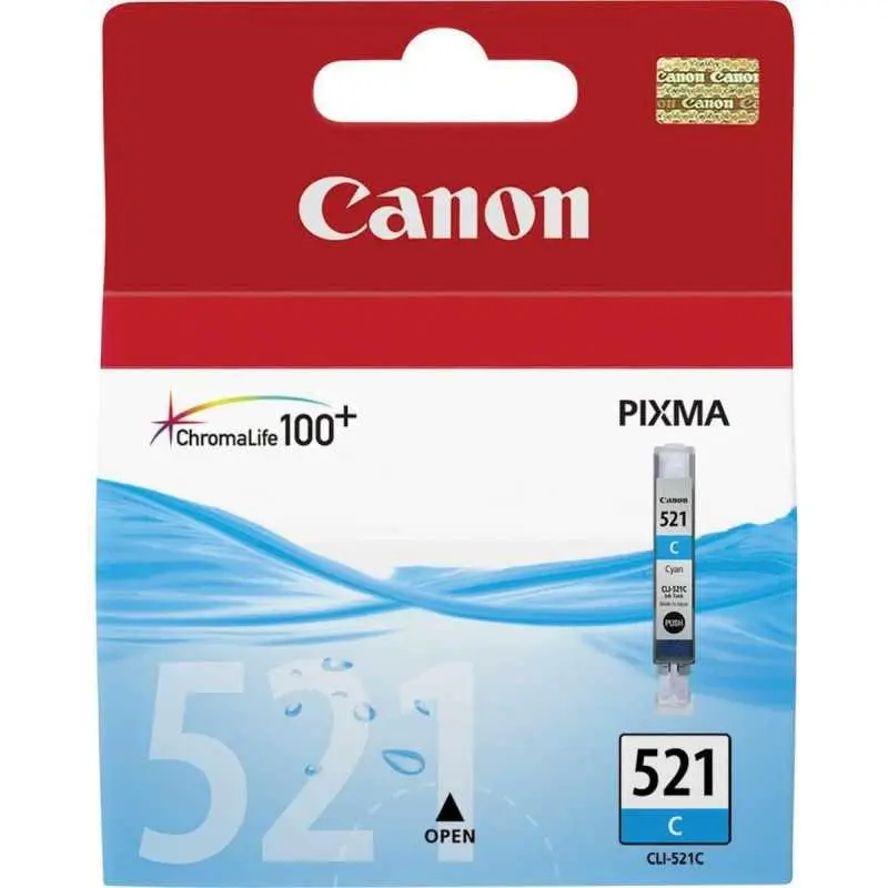 Canon CLI-521C Cyan Cartouche authentique au meilleur prix