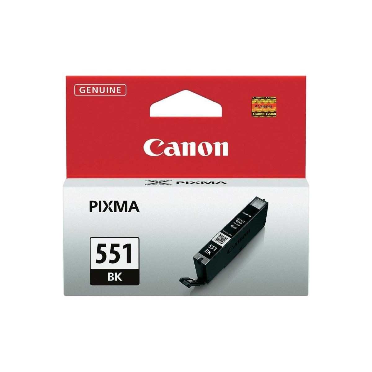 Canon CLI-551BK Noir Cartouche d'encre d'origine au meilleur prix Canon CLI-551BK Noir Cartouche d'encre d'origine au meilleur prix