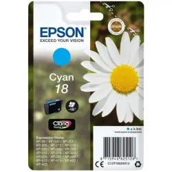 Epson 18 Cyan Pâquerette Cartouche authentique au meilleur prix