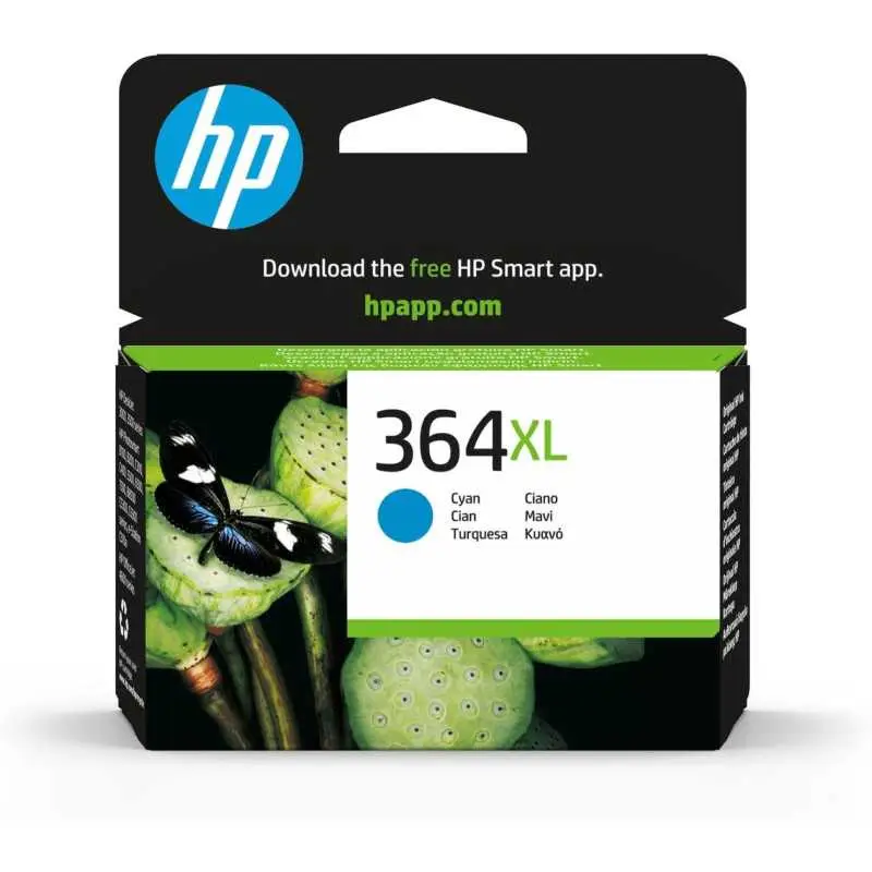 HP 364XL Cyan Cartouche d'encre d'origine au meilleur prix