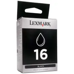 Lexmark 16 Noir Cartouche authentique au meilleur prix