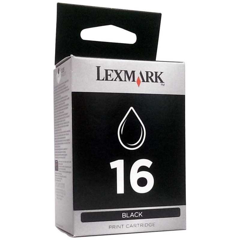 Lexmark 16 Noir Cartouche d'encre d'origine au meilleur prix
