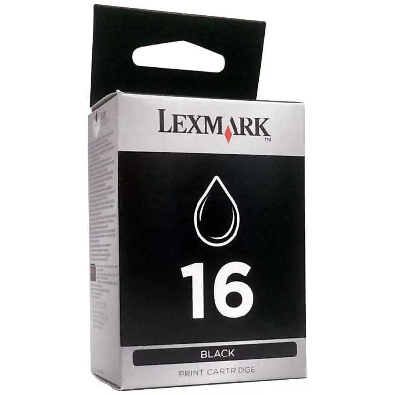 Lexmark 16 Noir Cartouche authentique au meilleur prix