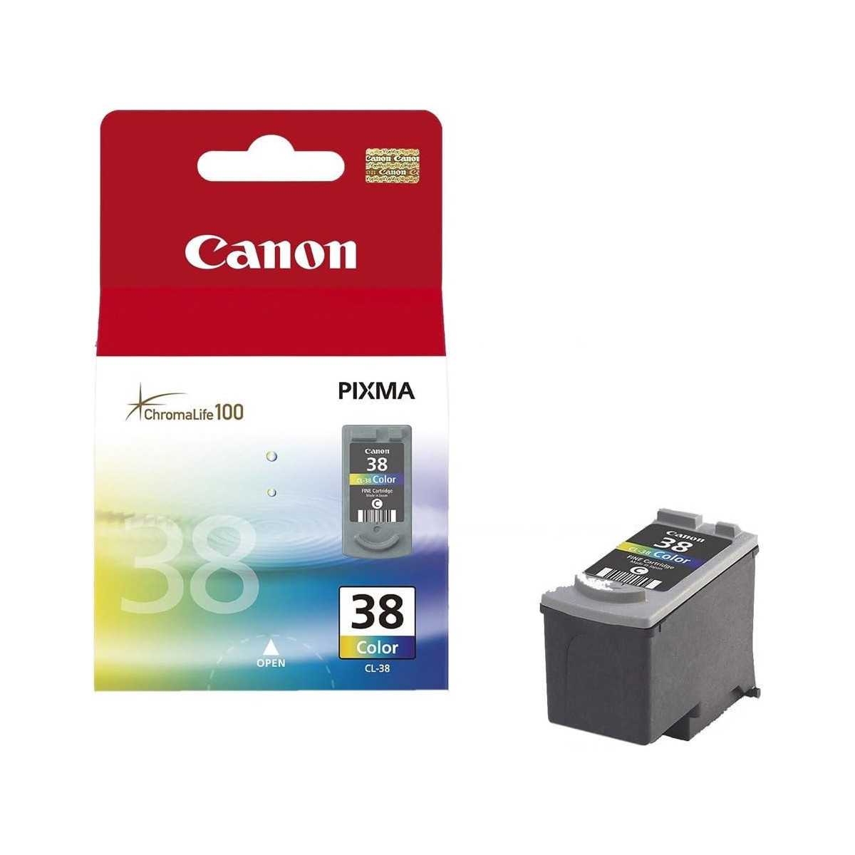 Canon CL-38 Couleur Cartouche d'encre d'origine au meilleur prix Canon CL-38 Couleur Cartouche d'encre d'origine au meilleur prix