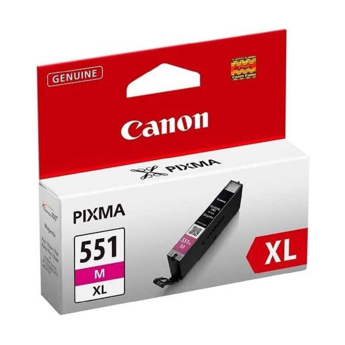 Canon CLI-551XL M Magenta Cartouche d'encre au meilleur prix Canon CLI-551XL M Magenta Cartouche d'encre au meilleur prix