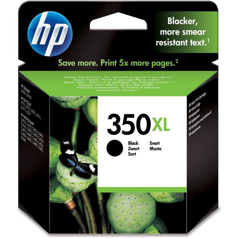HP 350XL Noir Cartouche d'encre d'origine au meilleur prix