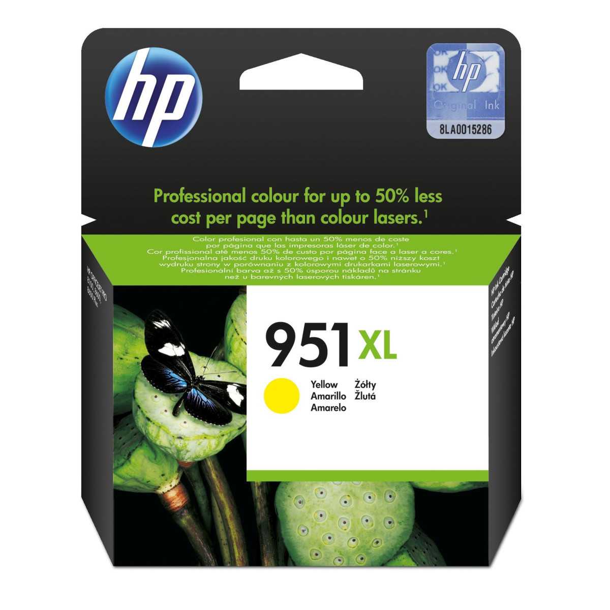 HP 951XL Jaune Cartouche d'encre d'origine au meilleur prix HP 951XL Jaune Cartouche d'encre d'origine au meilleur prix