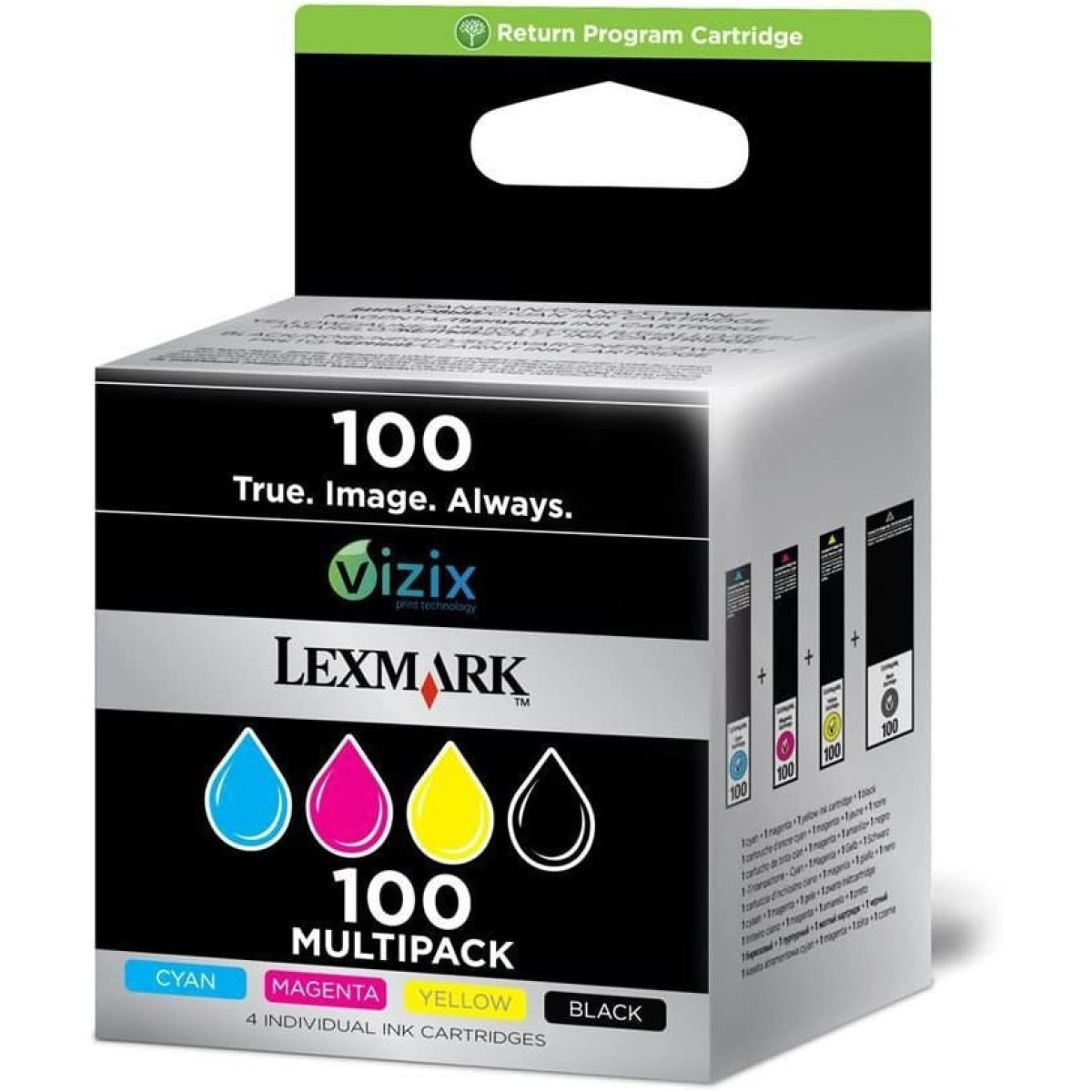 Lexmark 100 Noir couleur Pack de cartouches authentiques au meilleur prix