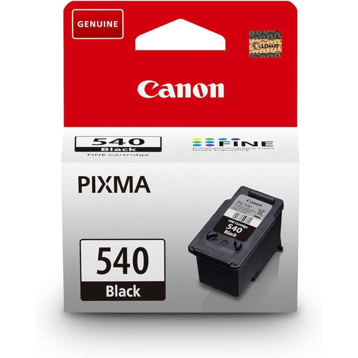 Canon PG-540 Noir Cartouche d'encre d'origine au meilleur prix Canon PG-540 Noir Cartouche d'encre d'origine au meilleur prix