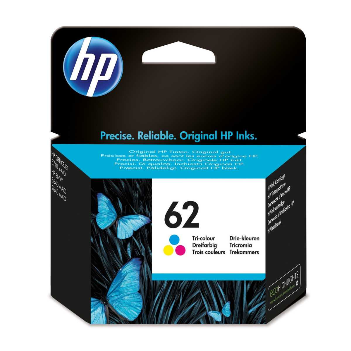 HP 62 Couleur Cartouche authentique au meilleur prix HP 62 Couleur Cartouche authentique au meilleur prix