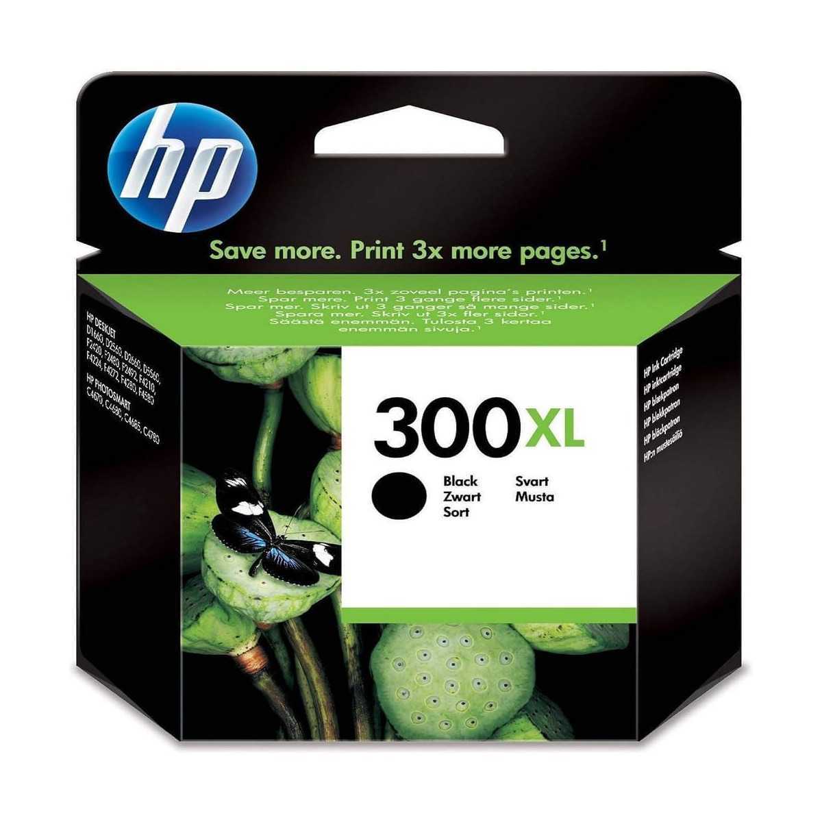 HP 300XL Noir Cartouche authentique au meilleur prix