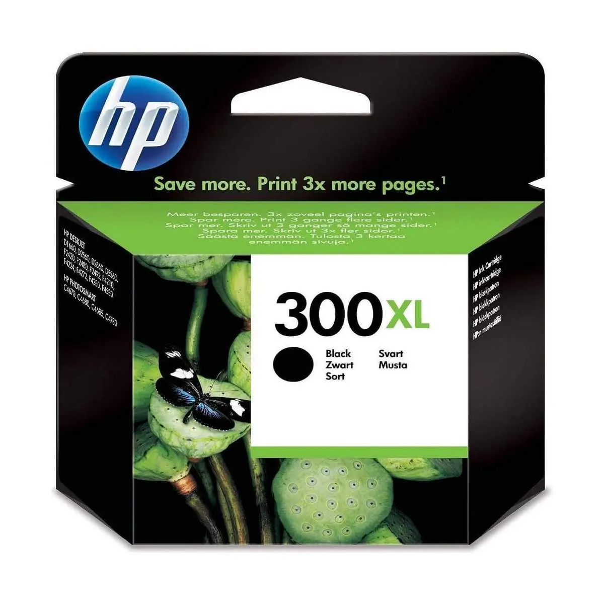 HP 300XL Noir Cartouche authentique au meilleur prix