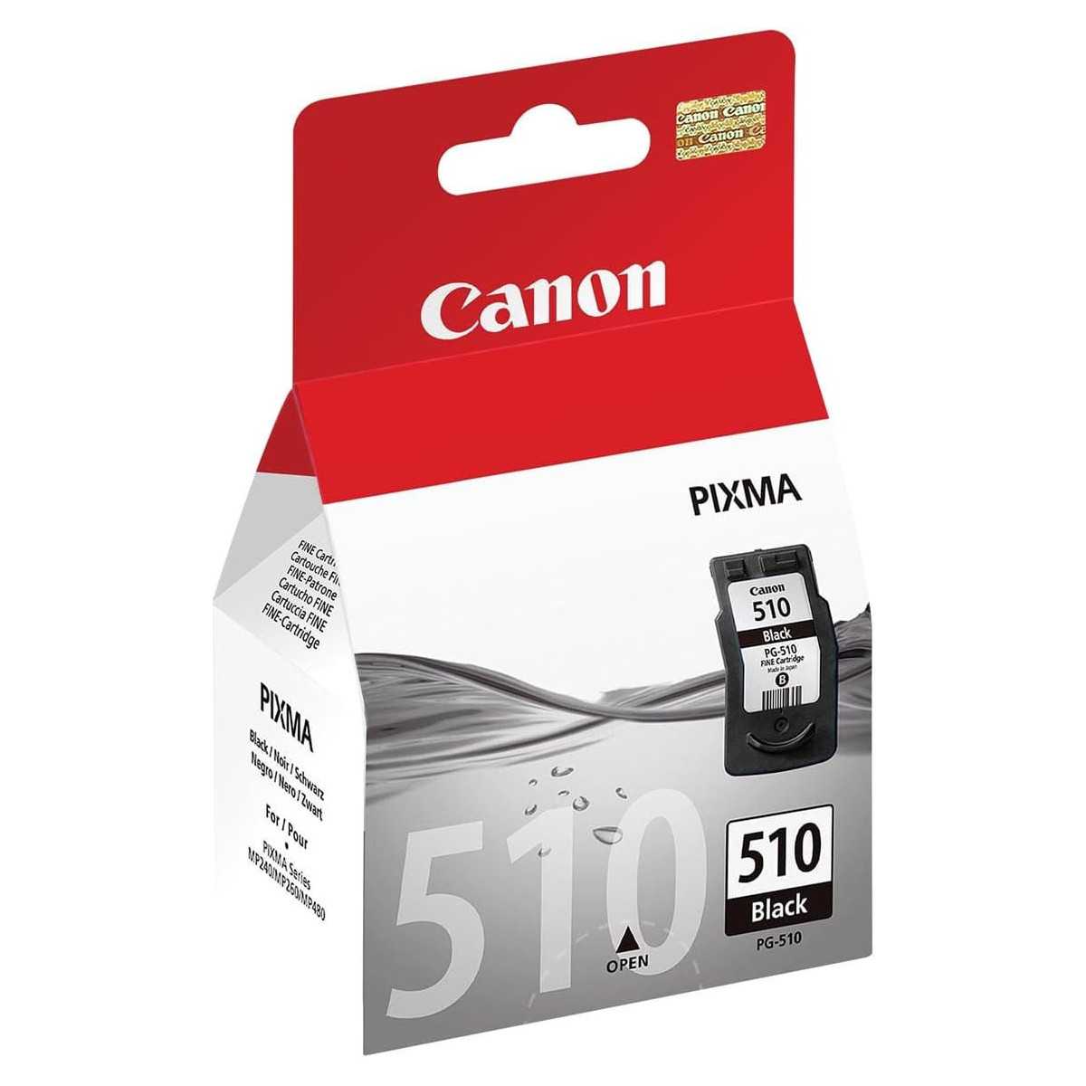 Canon PG-510 Noir Cartouche d'encre d'origine au meilleur prix Canon PG-510 Noir Cartouche d'encre d'origine au meilleur prix