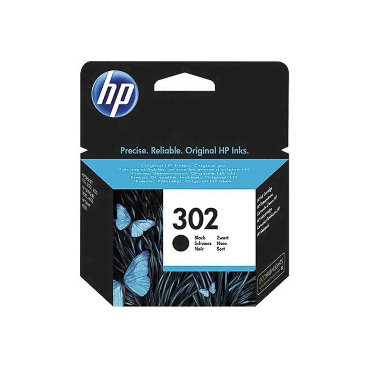 HP 302 Noir Cartouche d'encre d'origine authentique au meilleur prix HP 302 Noir Cartouche d'encre d'origine authentique au meilleur prix