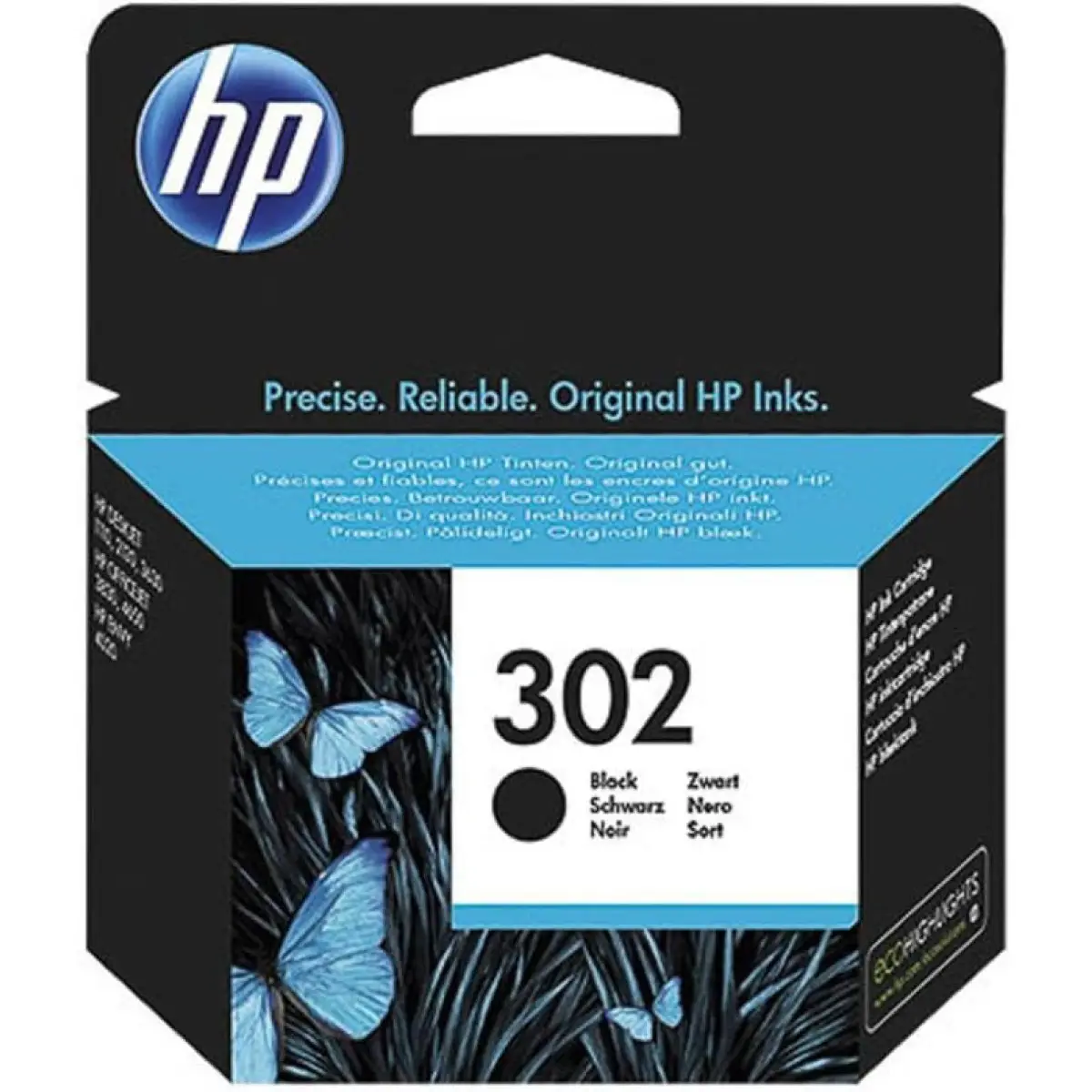 HP 302 Noir Cartouche d'encre d'origine authentique au meilleur prix