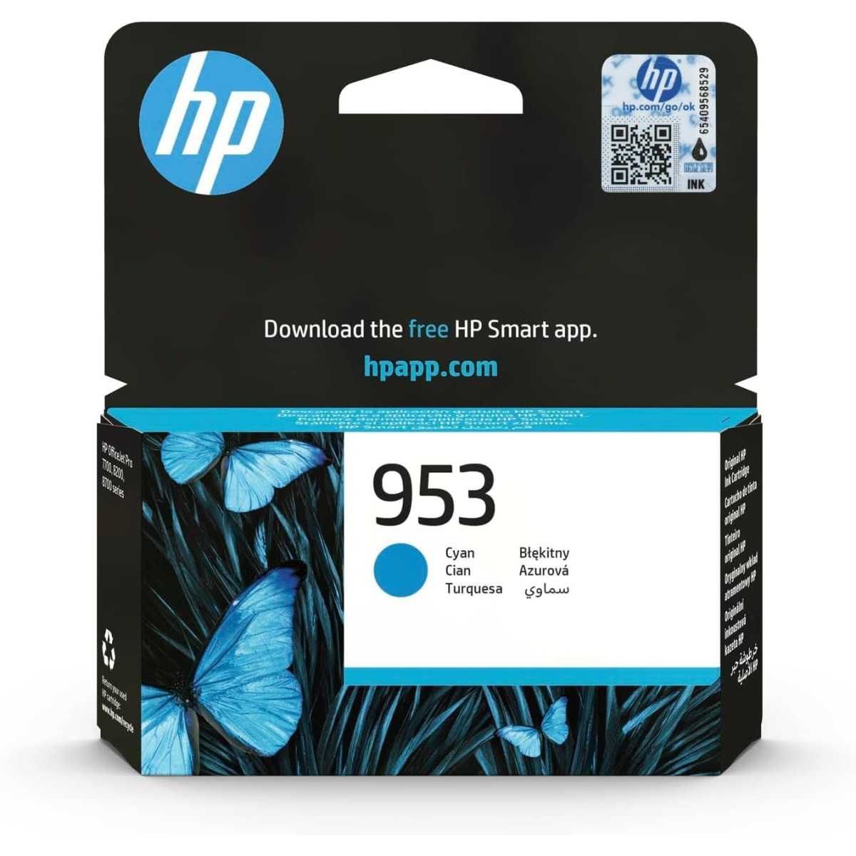 HP 953 Cyan Cartouche authentique au meilleur prix HP 953 Cyan Cartouche authentique au meilleur prix