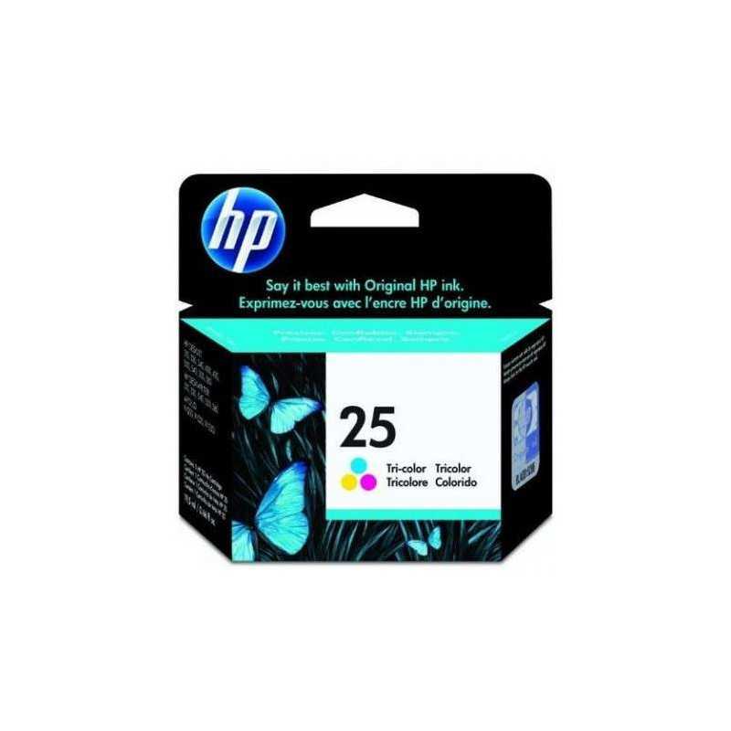 HP 25 Couleur cartouche d'encre d'origine au meilleur prix