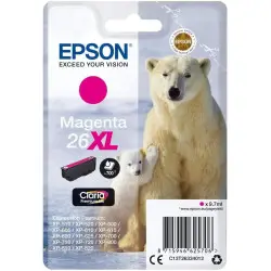 Epson 26XL Magenta Ours polaire Cartouche d'encre d'origine