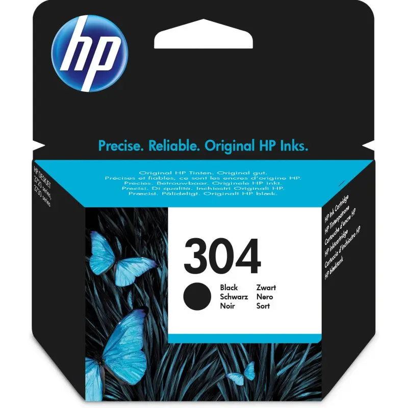HP 304 Noir Cartouche authentique au meilleur prix