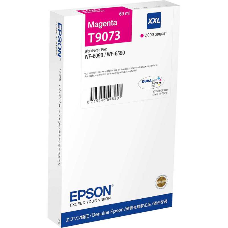 EPSON T9073 XXL Magenta Cartouche authentique au meilleur prix