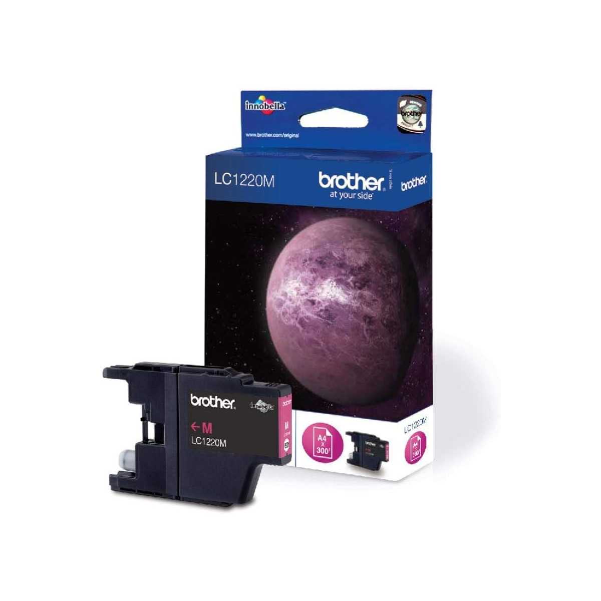 Brother LC1220M Magenta Cartouche d'encre d'origine Brother LC1220M Magenta Cartouche d'encre d'origine