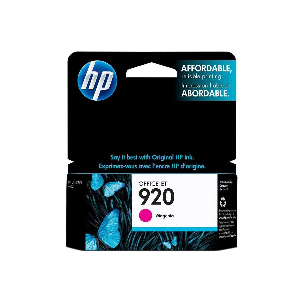 HP 920 Magenta Cartouche d'encre d'origine au meilleur prix HP 920 Magenta Cartouche d'encre d'origine au meilleur prix