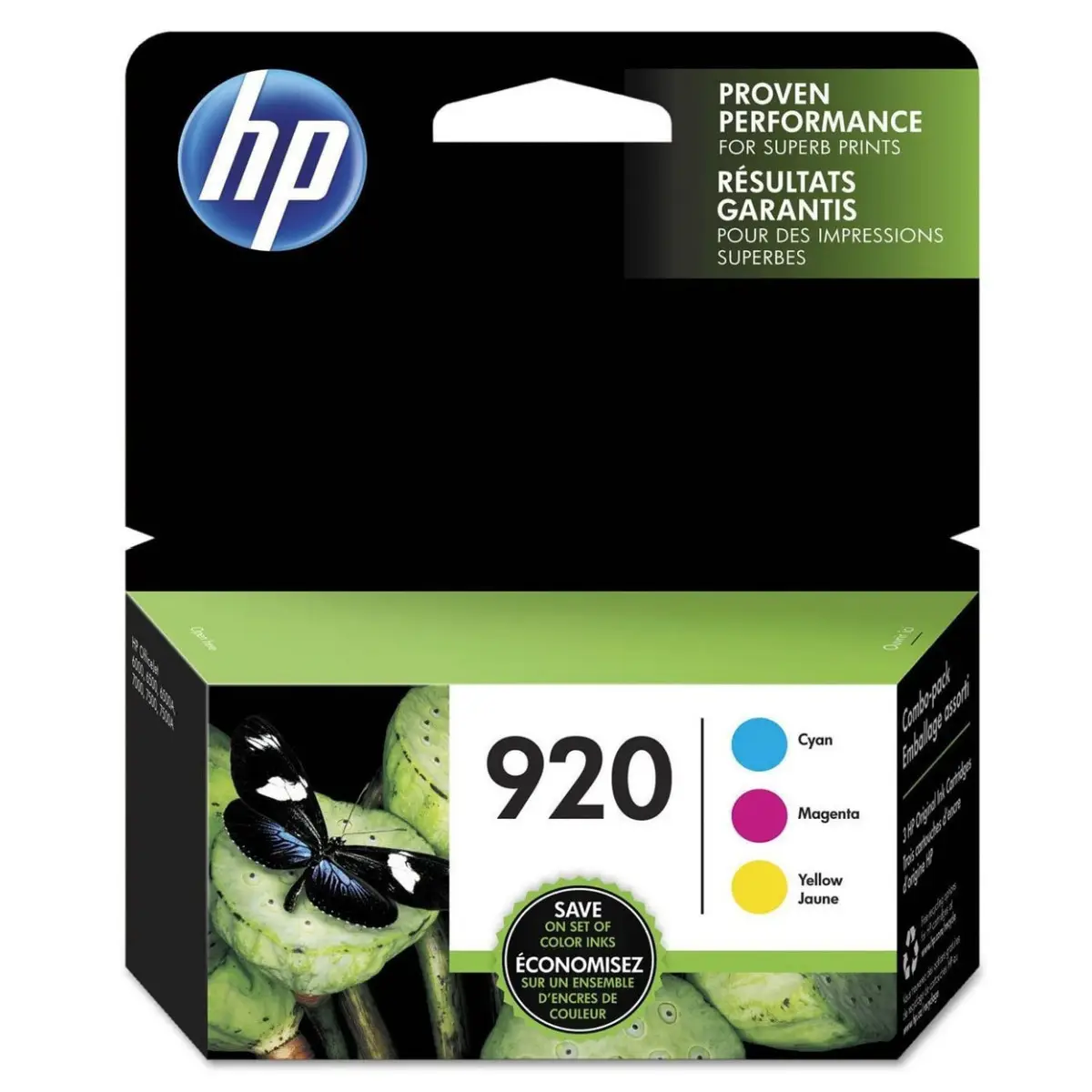 HP 920 Couleur Pack de cartouches authentiques au meilleur prix