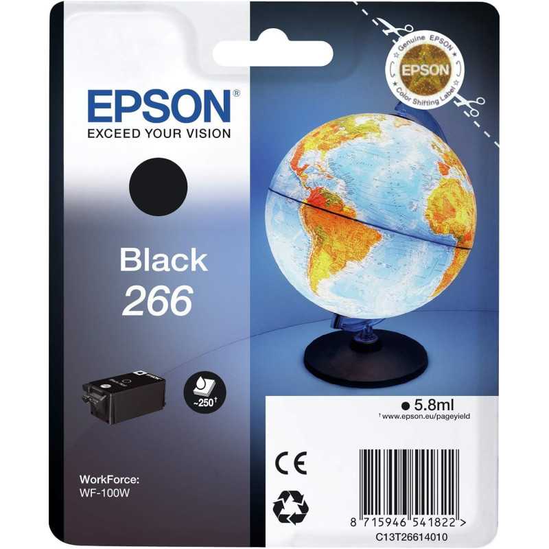 Epson 266 Noir Globe Cartouche d'encre d'origine au meilleur prix