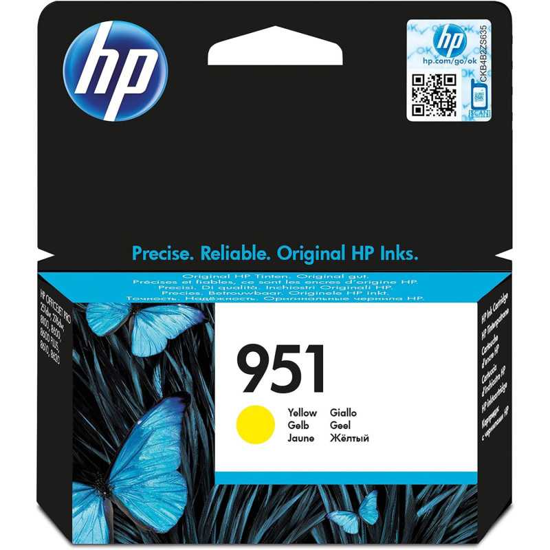 HP 951 Jaune Cartouche d'encre d'origine au meilleur prix