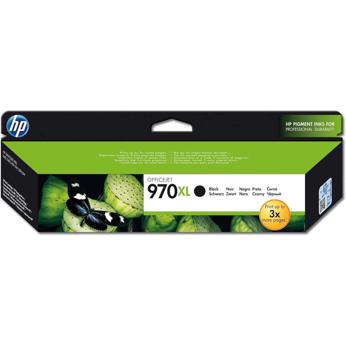 HP 970XL Noir Cartouche d'encre d'origine au meilleur prix HP 970XL Noir Cartouche d'encre d'origine au meilleur prix