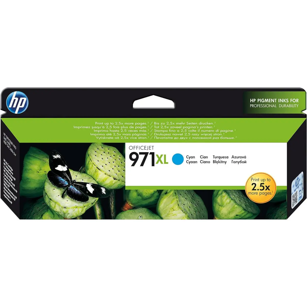HP 971XL Cyan Cartouche authentique au meilleur prix