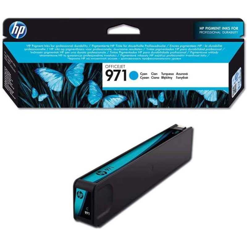 HP 971 Cyan Cartouche d'encre d'origine au meilleur prix