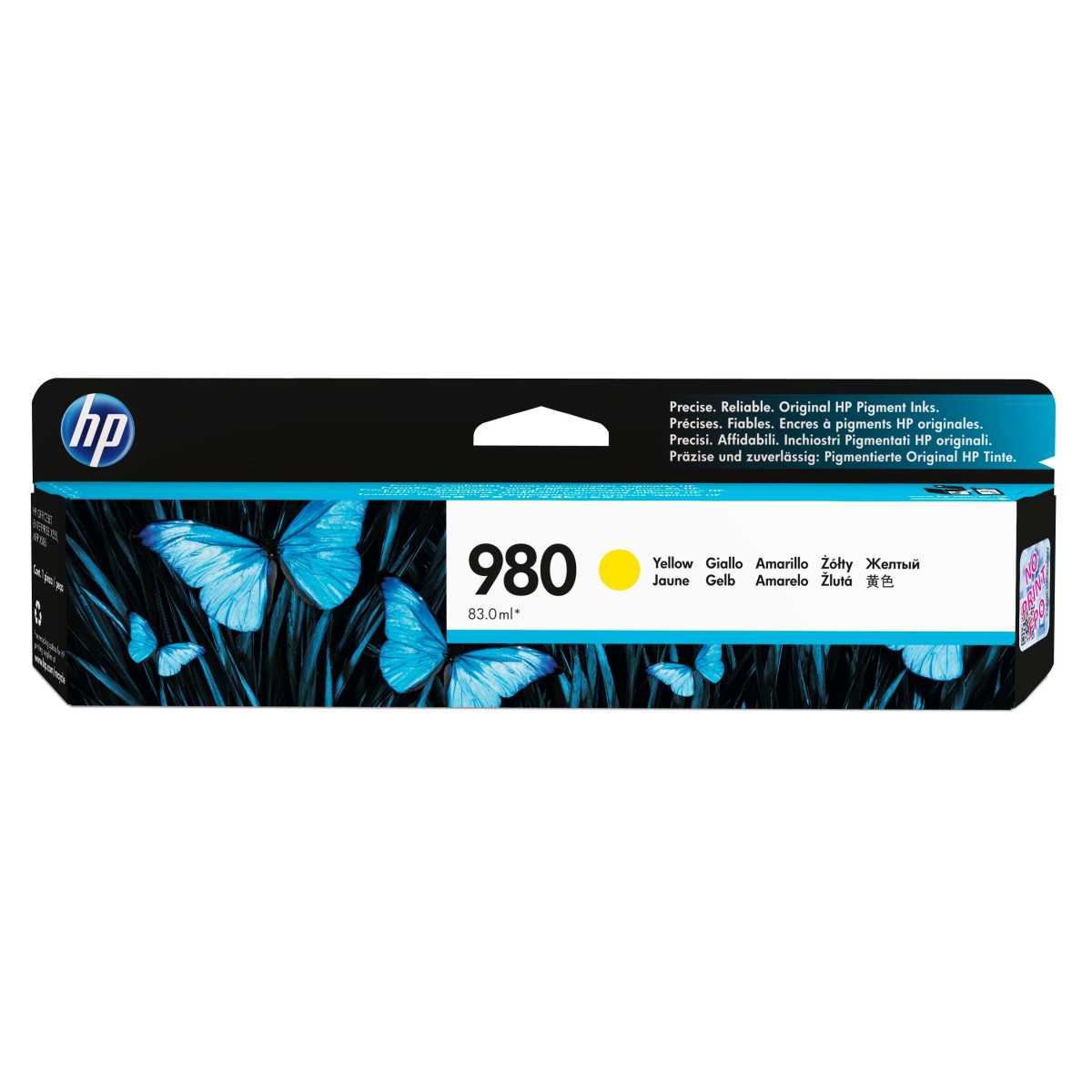 HP 980 Jaune Cartouche d'encre d'origine au meilleur prix HP 980 Jaune Cartouche d'encre d'origine au meilleur prix