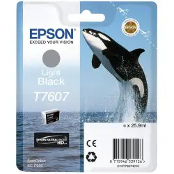 Epson T7607 Noir clair Orque Cartouche authentique au meilleur prix