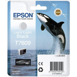 Epson T7609 Noir très clair Orque Cartouche authentique au meilleur prix