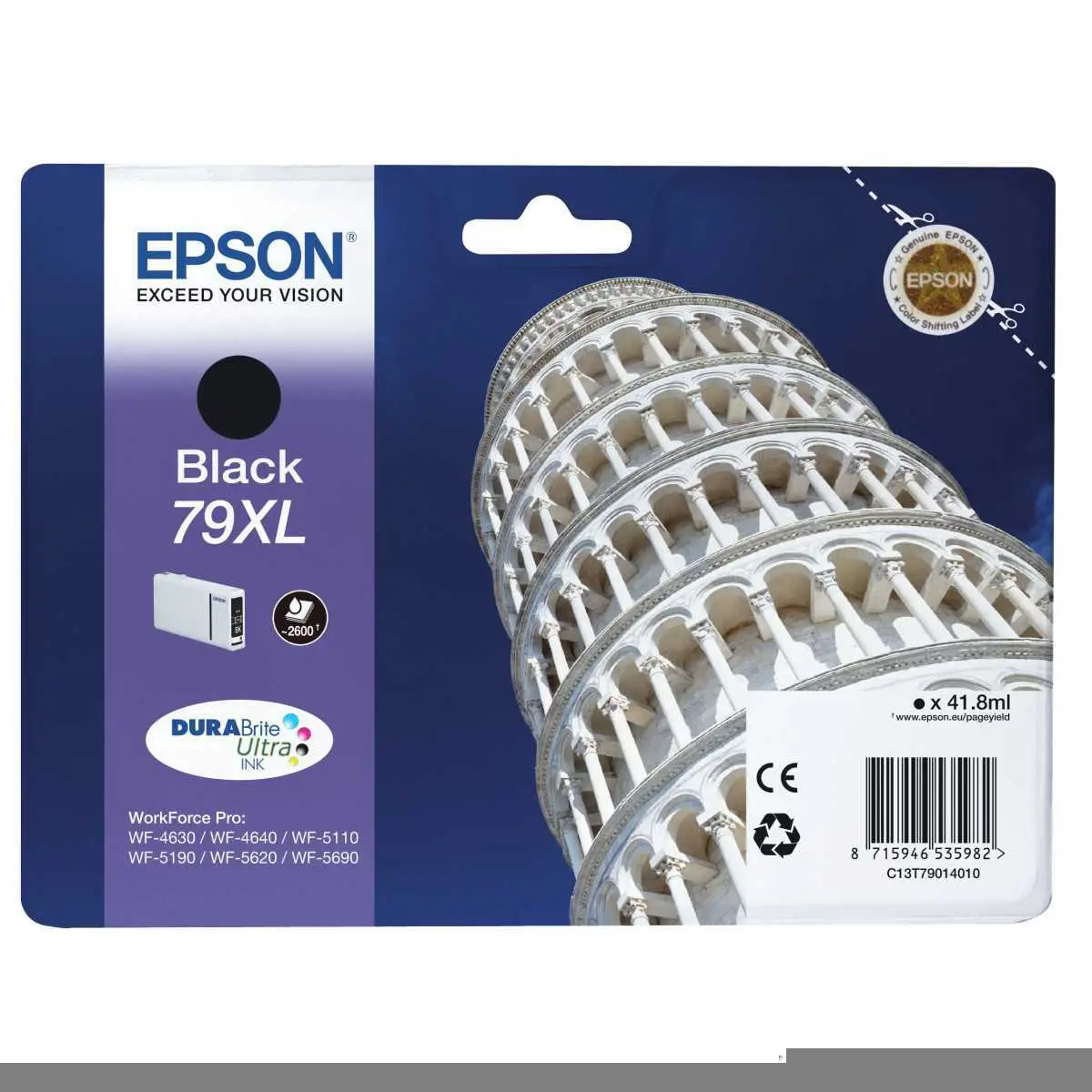 Epson 79XL Noir Tour de Pise Cartouche pas chère