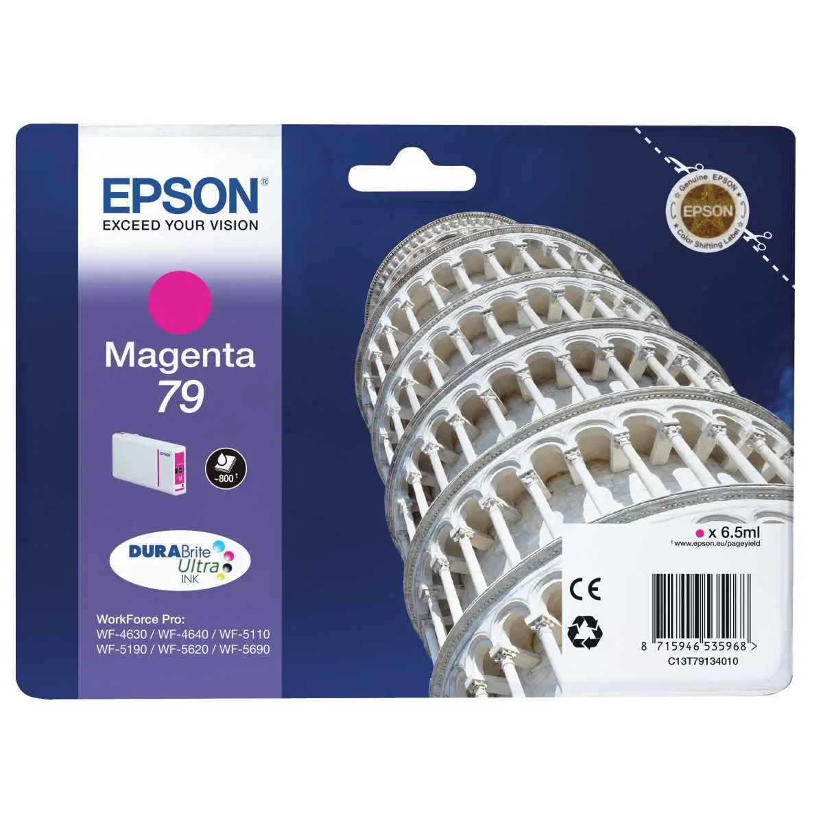 Epson 79 Magenta Tour De Pise Cartouche d'encre au meilleur prix