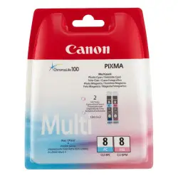 Canon CLI-8 PC/PM Couleur Pack de 2 cartouches authentiques au meilleur prix