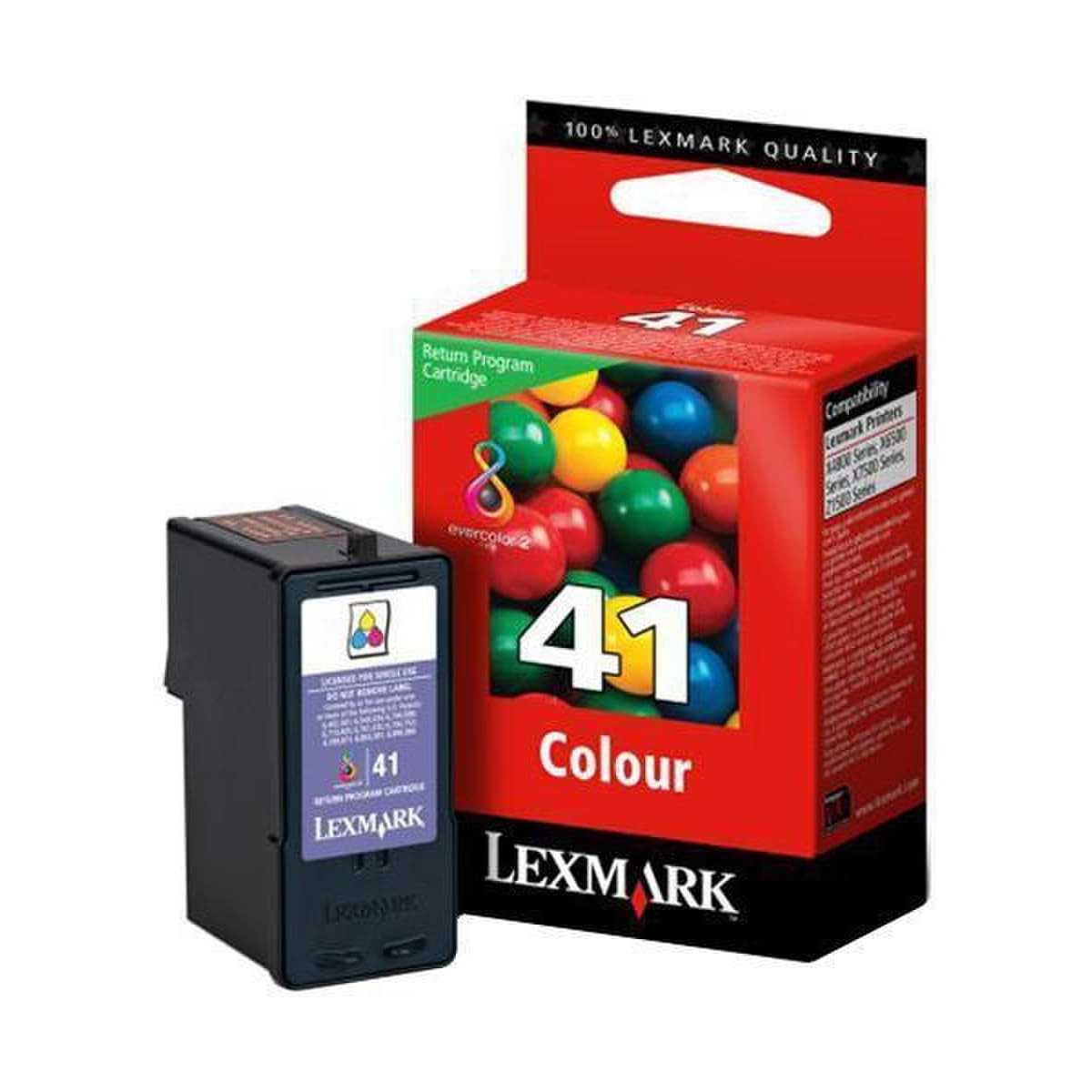 Lexmark 41 Couleur Cartouche authentique au meilleur prix